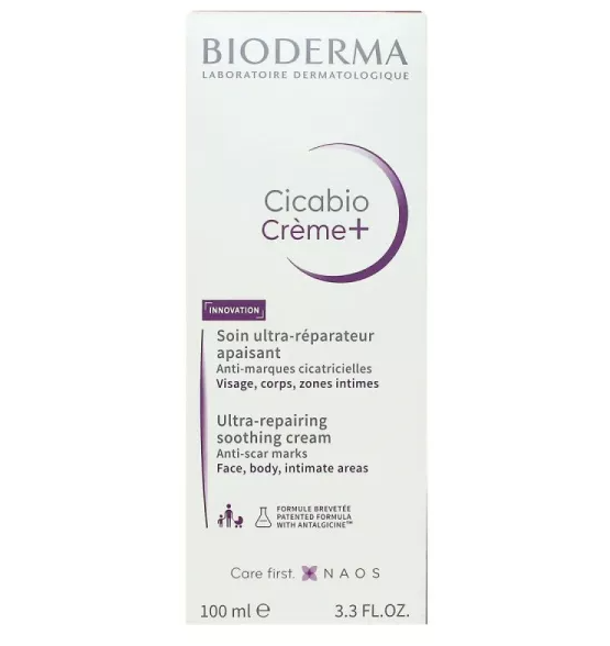 Bioderma - Cicabio Crème+ 超舒緩修復護理霜 100ml