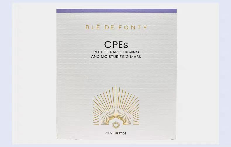 Blé de Fonty 冰藻雙肽緊塑彈潤貼片面膜修護保濕抗皺緊緻舒緩26ml*5片/盒