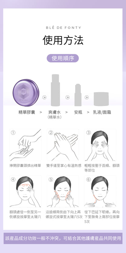 Blé de Fonty - Day Line Reducing Hydrating Capsules