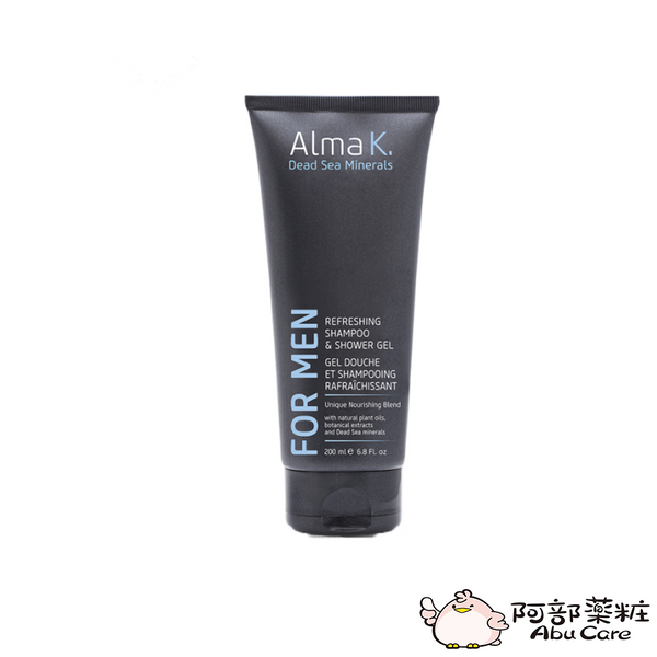 Alma K. - 男士清爽洗髮沐浴二合一啫喱