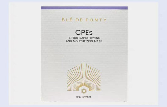 Blé de Fonty 冰藻雙肽緊塑彈潤貼片面膜修護保濕抗皺緊緻舒緩26ml*5片/盒