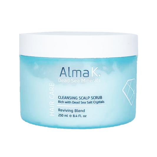 Alma K. 死海鹽頭皮磨砂膏 250ml 去屑控油蓬鬆 按摩頭部深層清潔