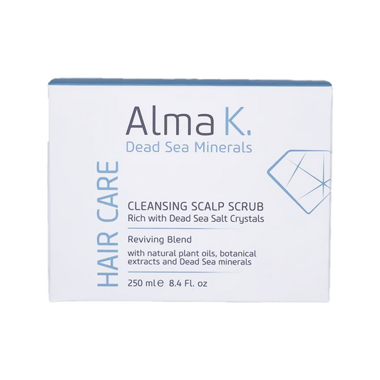 Alma K. 死海鹽頭皮磨砂膏 250ml 去屑控油蓬鬆 按摩頭部深層清潔