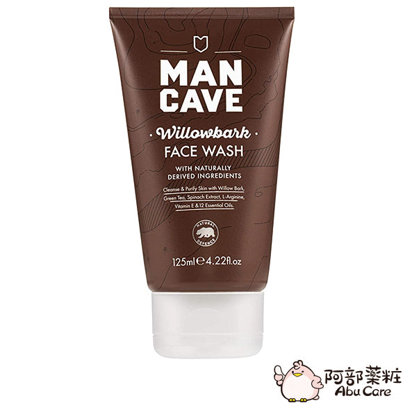 Mancave Willowbark Face Wash 男士天然柳樹皮洗面啫喱 125ml